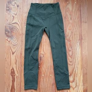 Lululemon Army Green Leggings